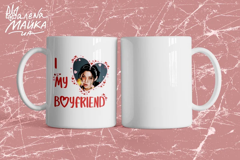 сублимационные футолки: i love my bf Felix